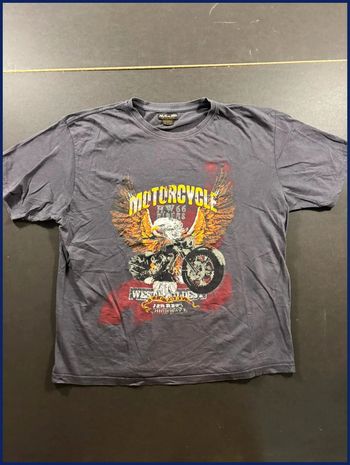 T-Shirt Vintage Biker Atlas For Men taille XL