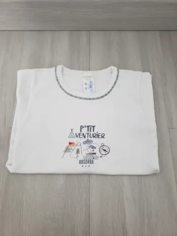 Maillot de corps absorba 10 ans