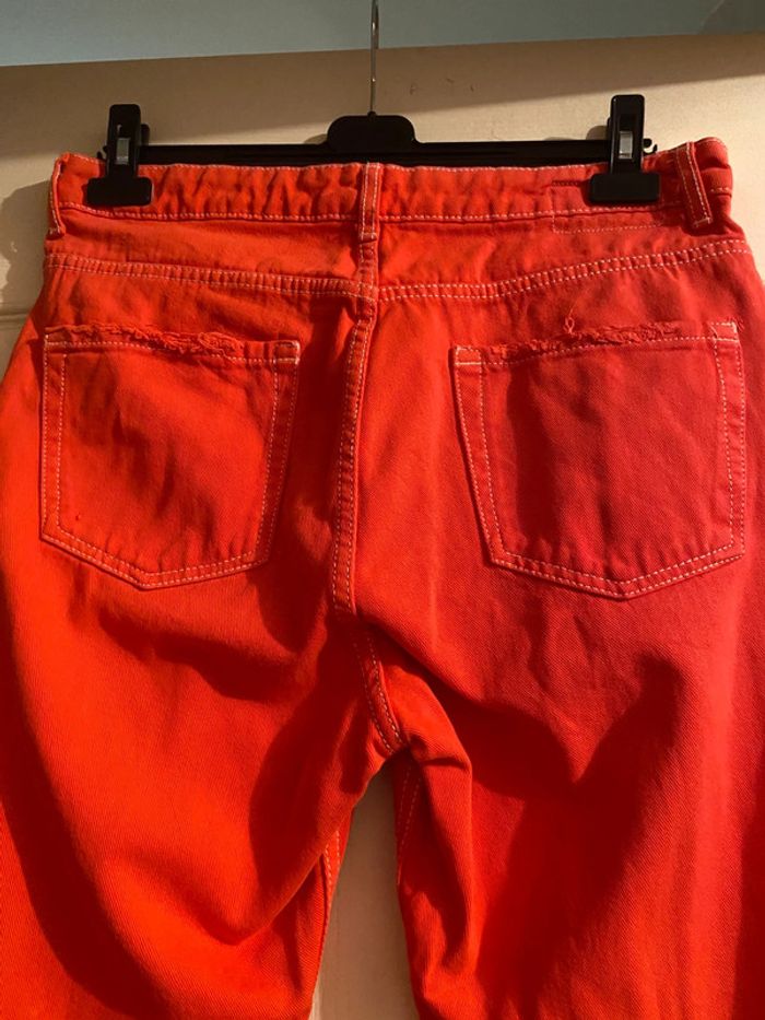 Jeans rouge T42 - photo numéro 7