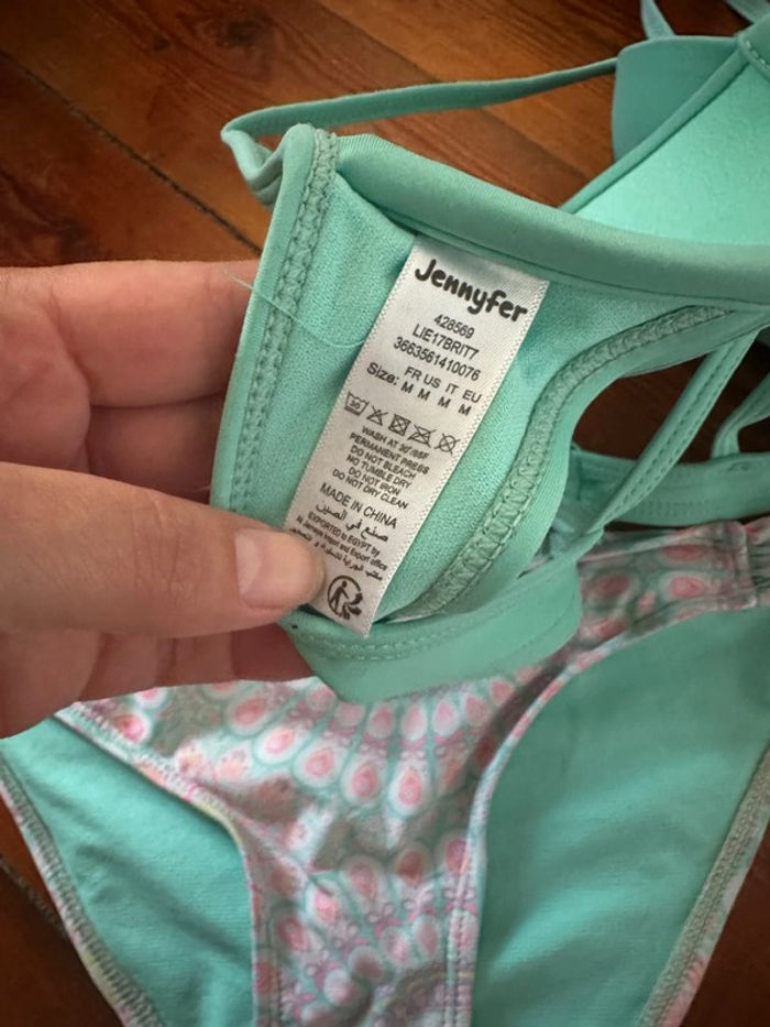 Maillot de bain Jennyfer t M bleu turquoise - photo numéro 3