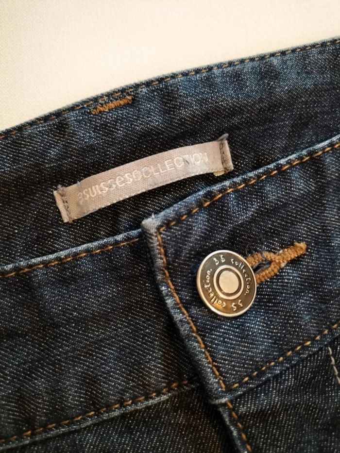 Pantacourt en jeans 3 Suisses Taille 40 - photo numéro 8