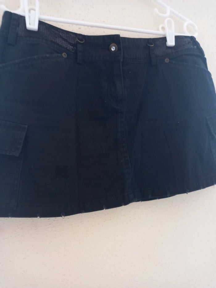 Mini jupe noir Taille : 40 - photo numéro 2
