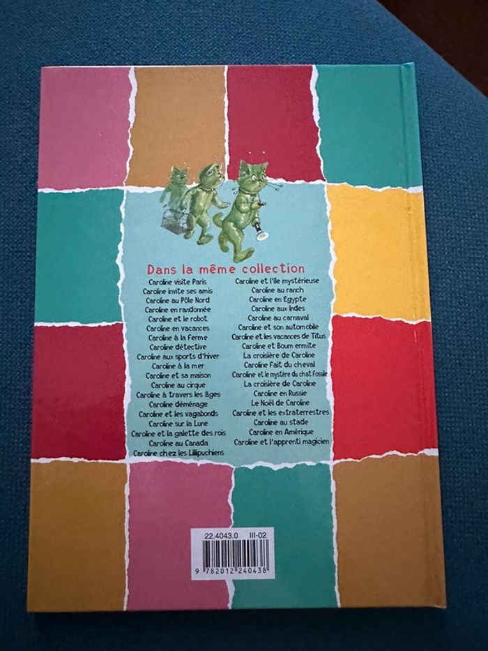 Livre Caroline et les extraterrestres bords colorés Pierre Probst - photo numéro 2