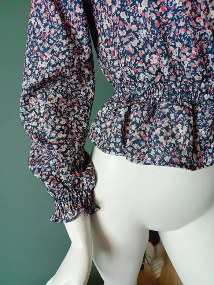 Blouse fleurie IKKS S - photo numéro 7
