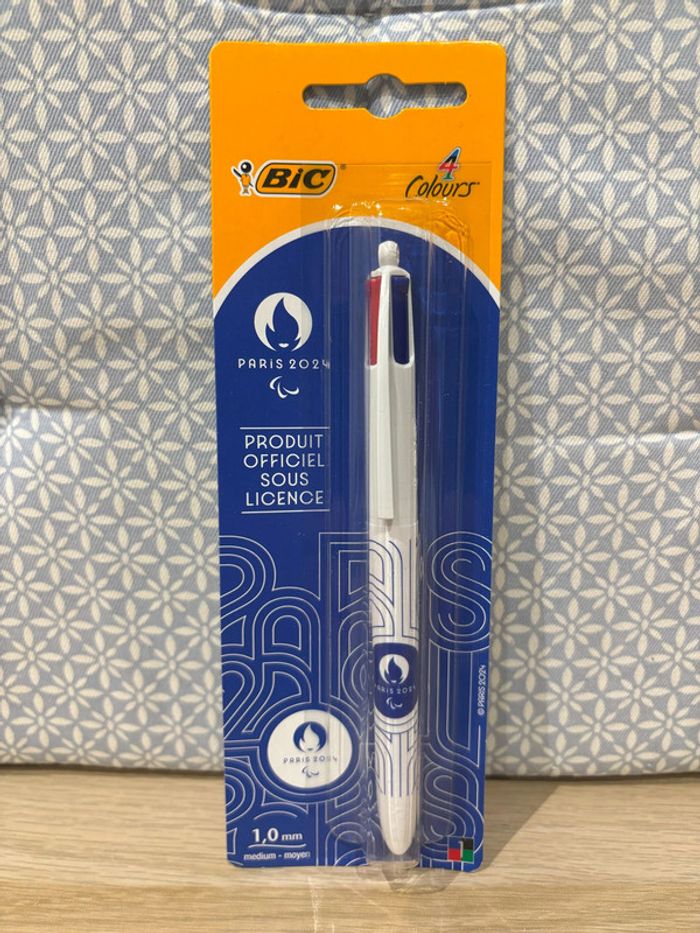 Stylo 4 Couleurs "Paris 2024" Jeux Olympiques 2024