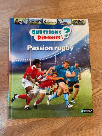 Livre Questions réponses Passion rugby
