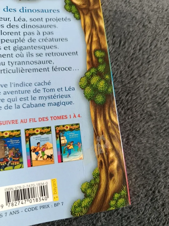 Livre la cabane magique La vallée des dinosaures - photo numéro 4