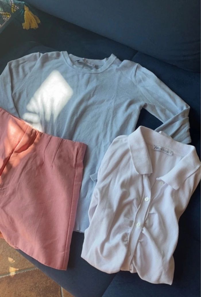 Lot vêtements Zara