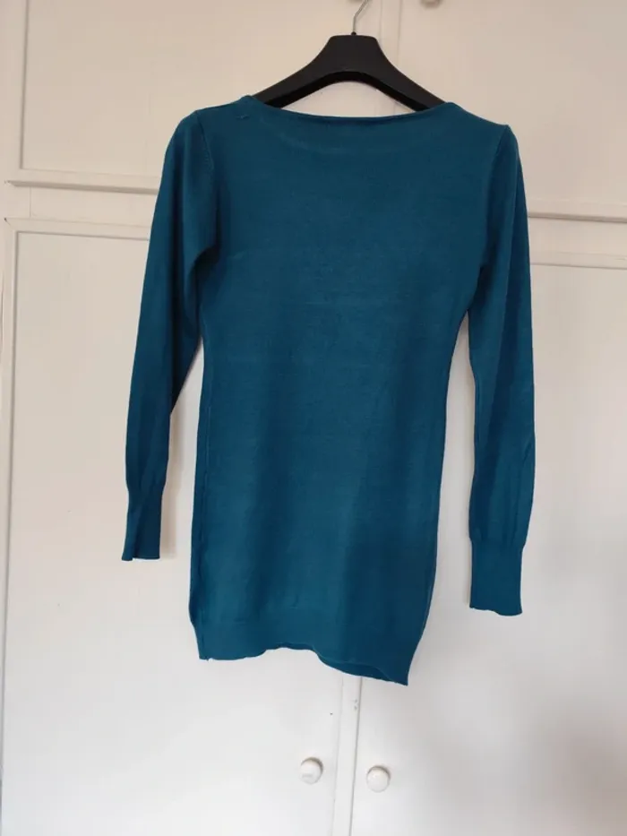 Robe bleu canard 🦆 taille unique J&S millenium - photo numéro 6