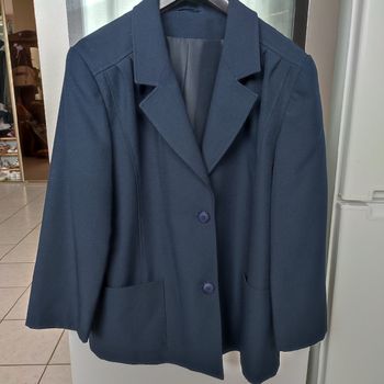 Blazer femme bleu marine