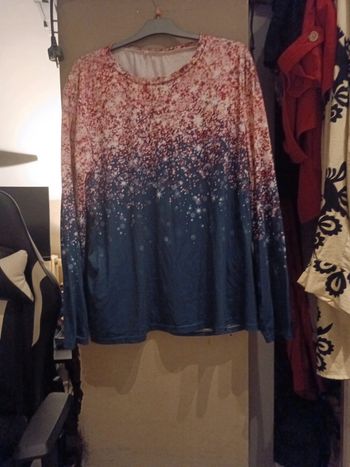 T-shirt blouse femme imprimé