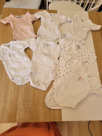 Lot boddies manche courte