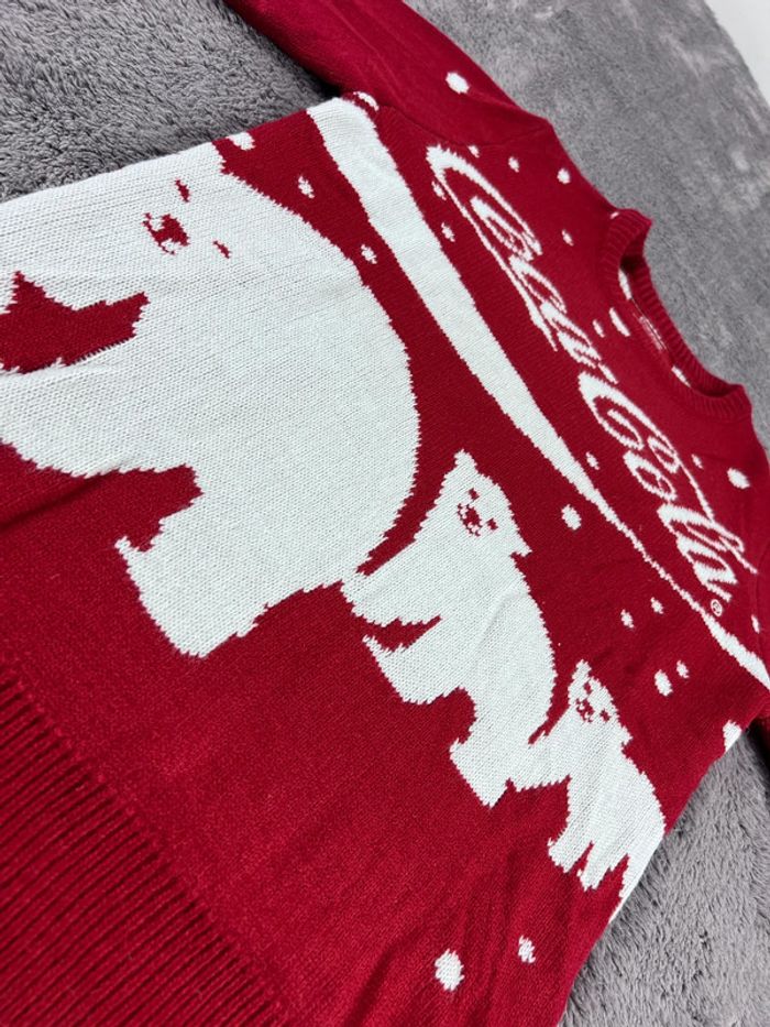 Pull de Noël Ours Coca-Cola x Pull&Bear Rouge Taille XS - photo numéro 8