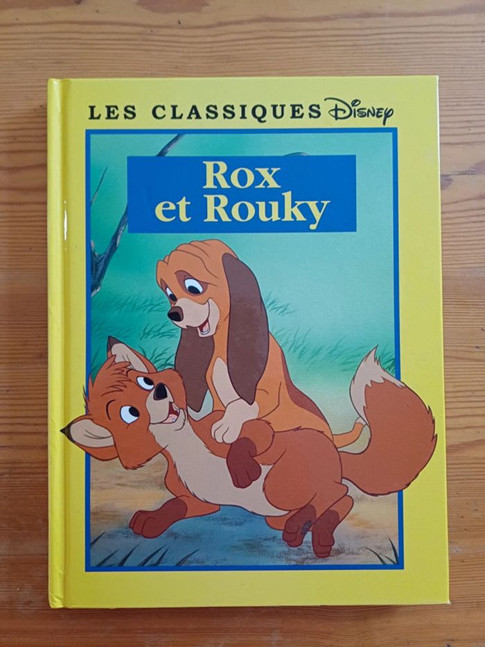 Livre Rox et Rouky
