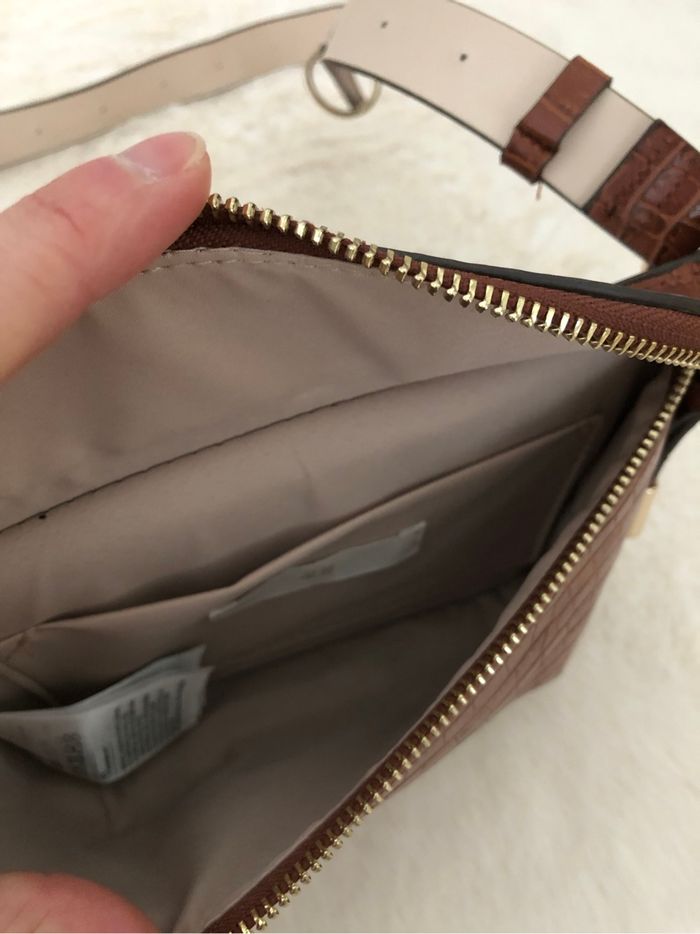 Petit sac banane ceinture marron - photo numéro 7