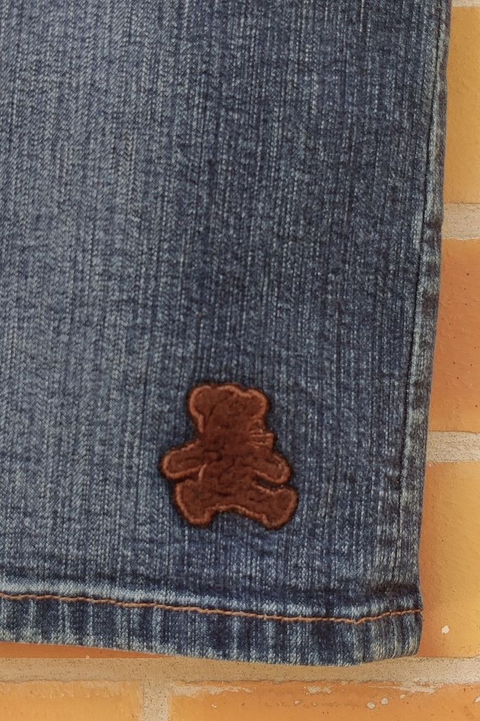 Jupe en jean Lulu Castagnette taille 38 vintage 90s - photo numéro 6