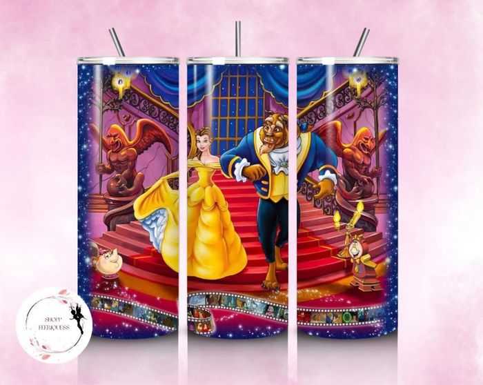 Belle et la bête - Thermos 590ml