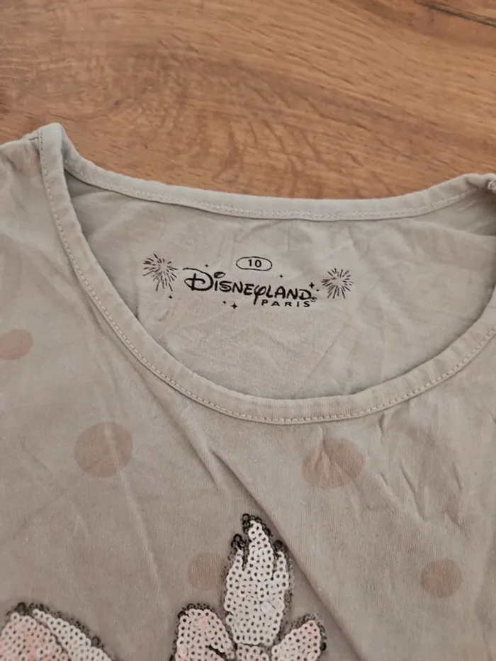 T-shirt marie disneyland 10 ans - photo numéro 3