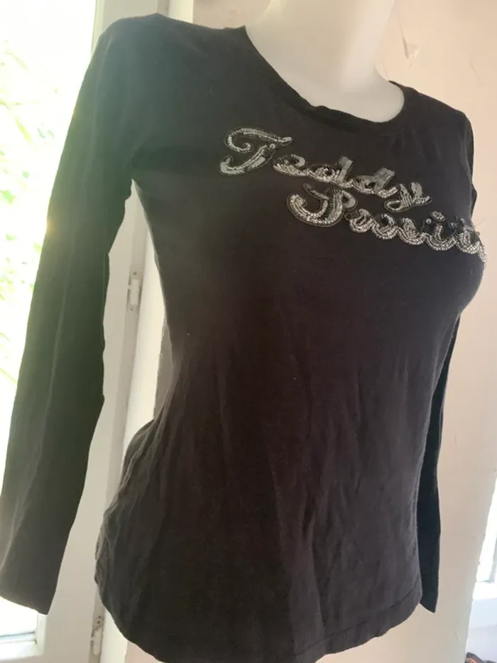 TEE shirt Teddy smith manches longue 14 ans XS - photo numéro 6