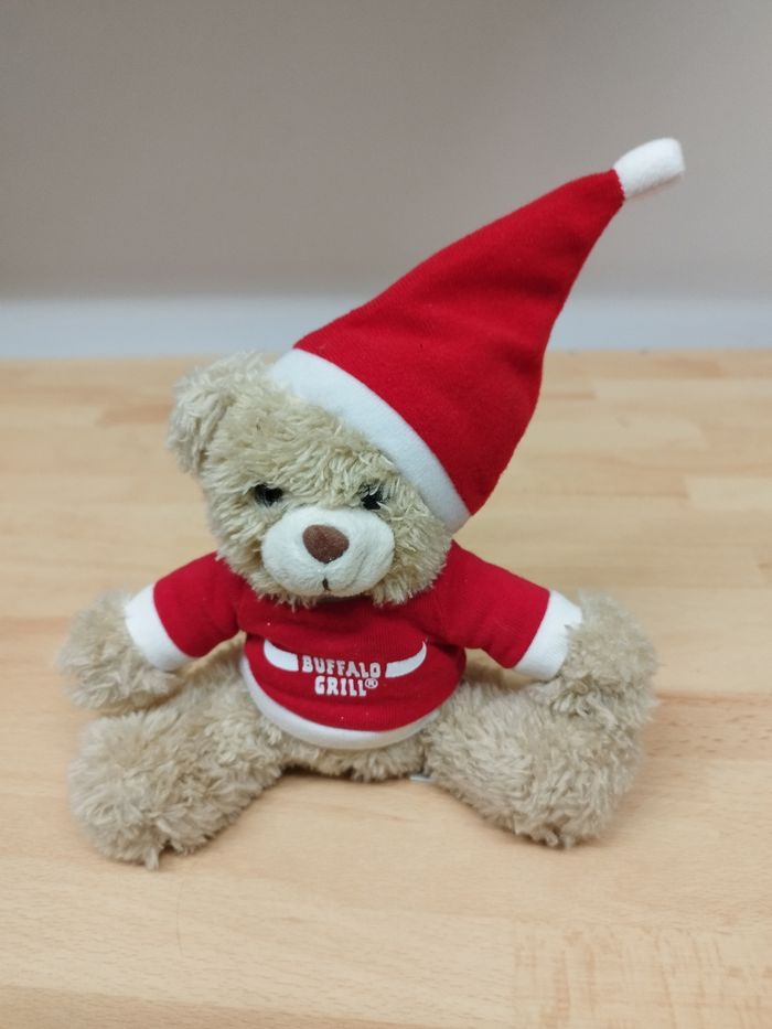 Petite peluche Buffalo gris - photo numéro 2