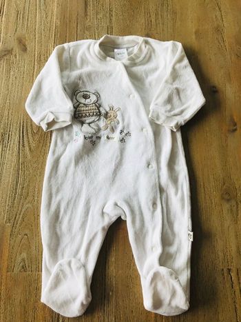 Pyjama velours Bruin