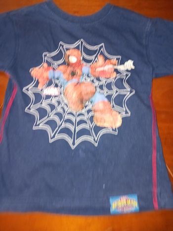 Tee-shirt spiderman 4 ans
