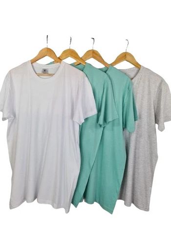 4 Tee-shirts de corps b&c