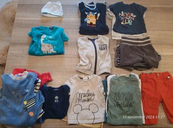 Lot vêtements garçon 0-3 mois