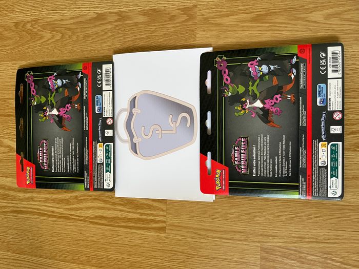 Lot de 2 Tripacks Pokémon, Fable Nébuleuse EV6.5, Illustration Pêchaminus en français - photo numéro 2