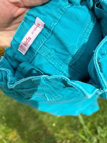 Jean turquoise