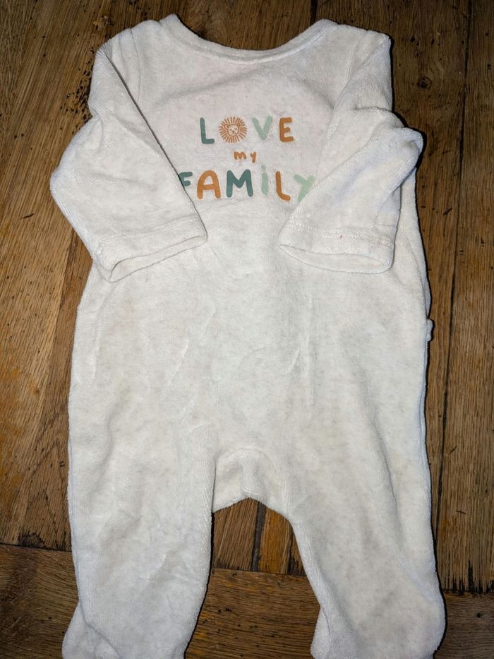 Pyjama grenouillère tape à l'oeil 3 mois - photo numéro 2
