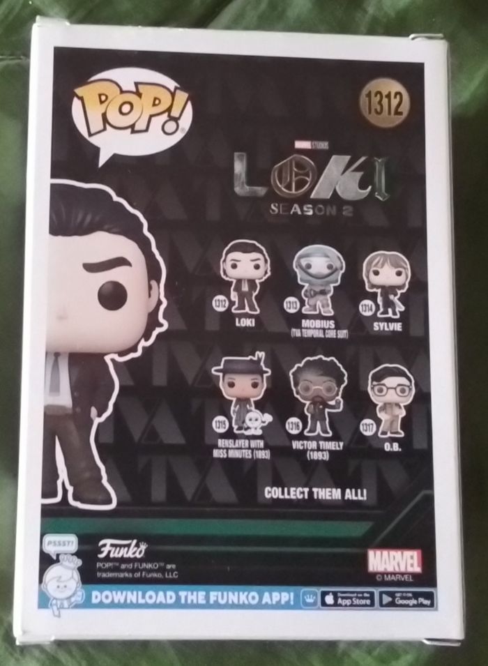 Figurine funko pop  de Loki numéro 1312 - photo numéro 3