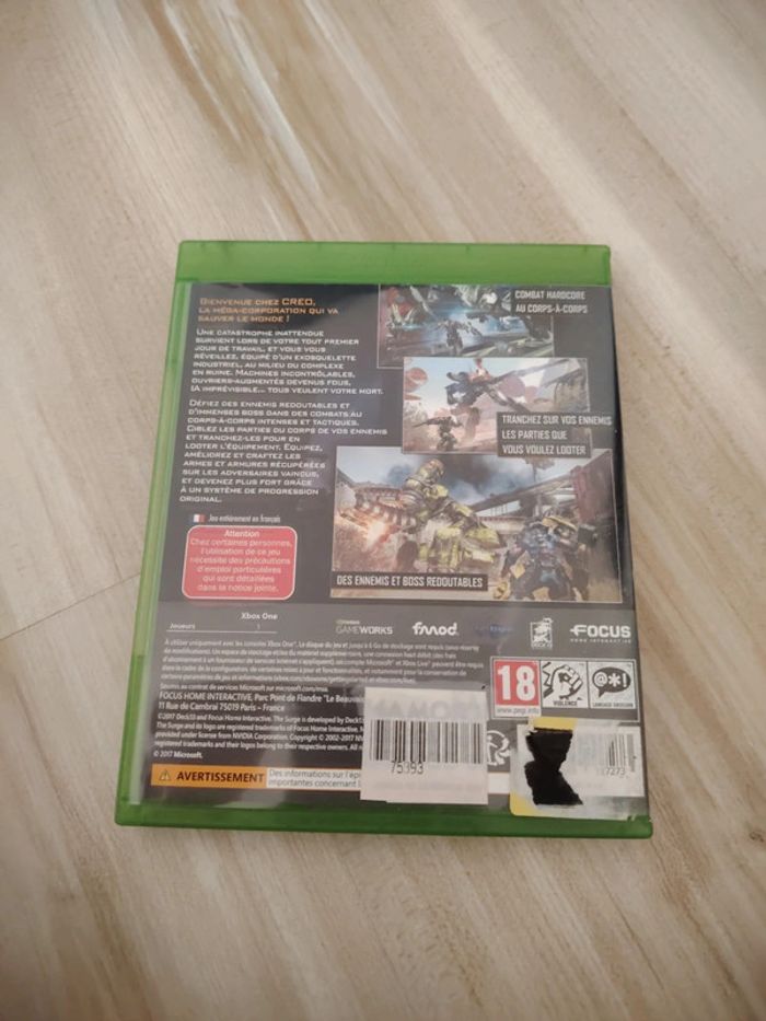 Jeu the surge - photo numéro 2