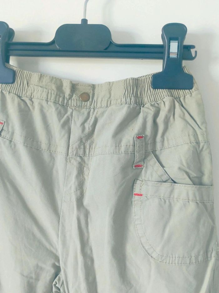 Pantalon bermuda vert clair Tissaia - photo numéro 2