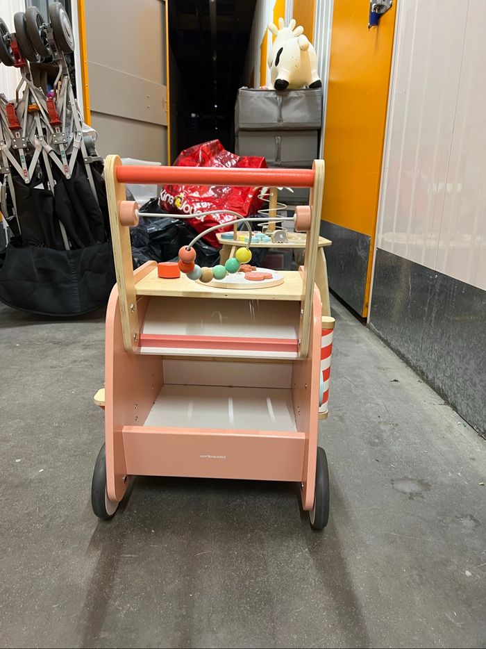 Chariot de marche et d activité verbaudet bois - photo numéro 3