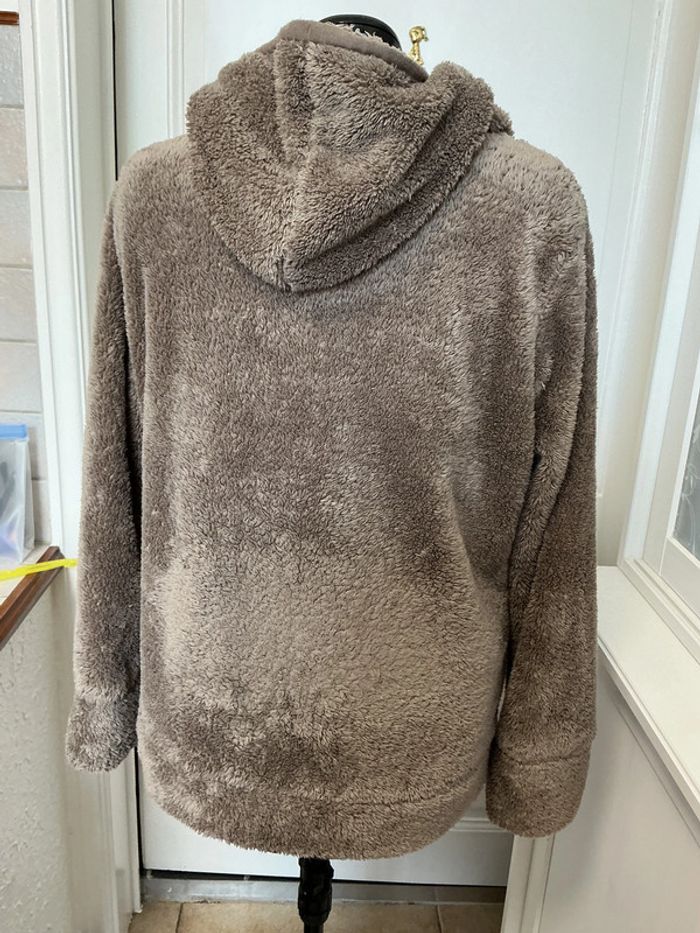 Veste ourson taupe à capuche Jessica XL - photo numéro 2
