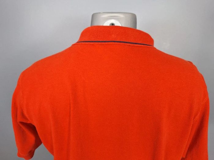 polo vintage Adidas manche courte homme rouge / taille L brodé (366) - photo numéro 8