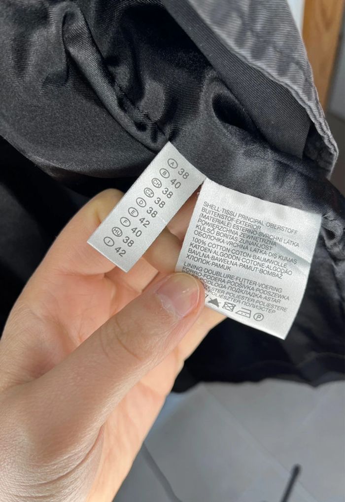 Veste noir légère - photo numéro 6
