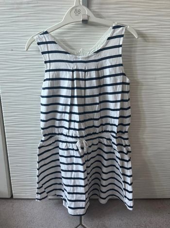 Robe style marin avec papillon dans le dos taille 3 - 4 ans