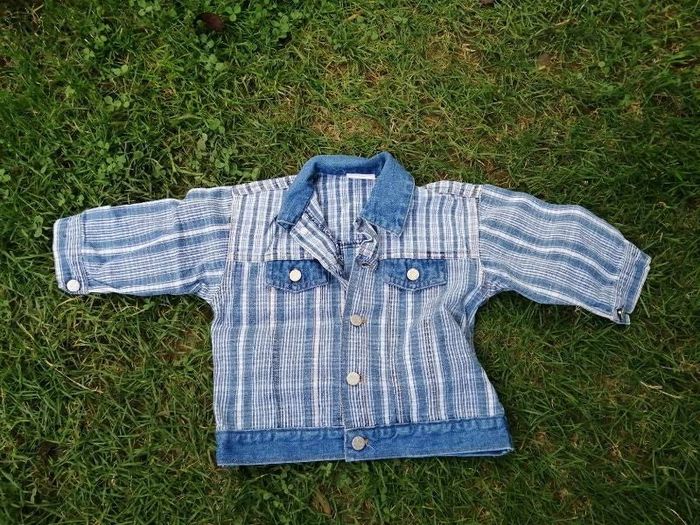 veste bleu 12mois