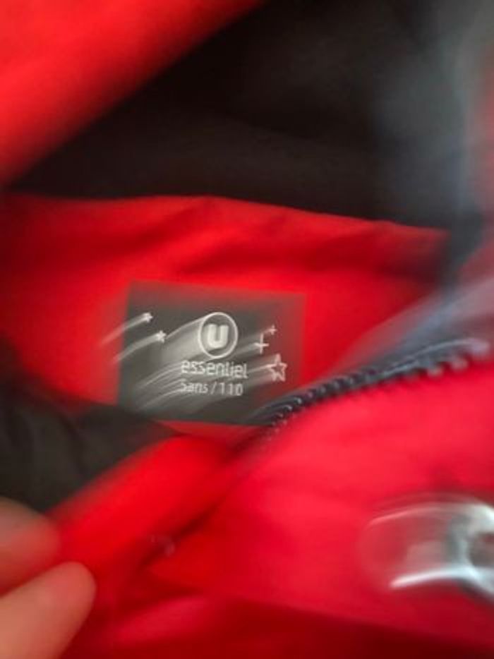 Manteau rouge pour enfants - photo numéro 3