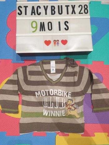 Pull winnie 9 mois
