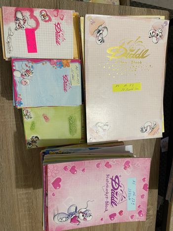 Feuilles Diddl pour Estelle
