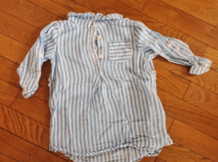 Robe manche longue fille 6 mois