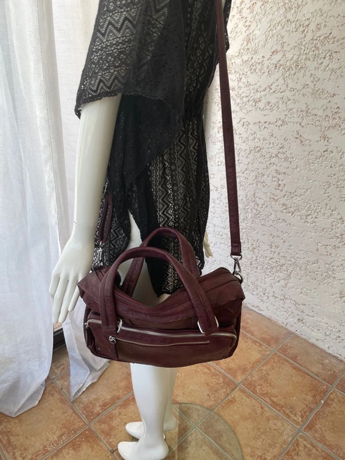 Sac bordeaux - photo numéro 2