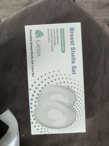 Coquille de récupération lait maternel 