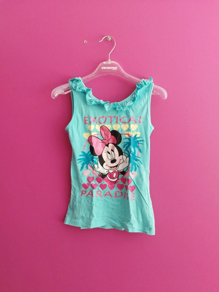 Débardeur fille Minnie Disney taille 8 ans b1