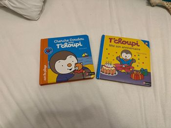 Lot de 2 livres T’choupi