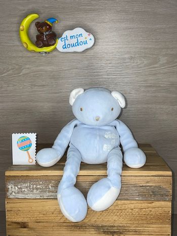 TC129 doudou ours 🐻 tartine et chocolat