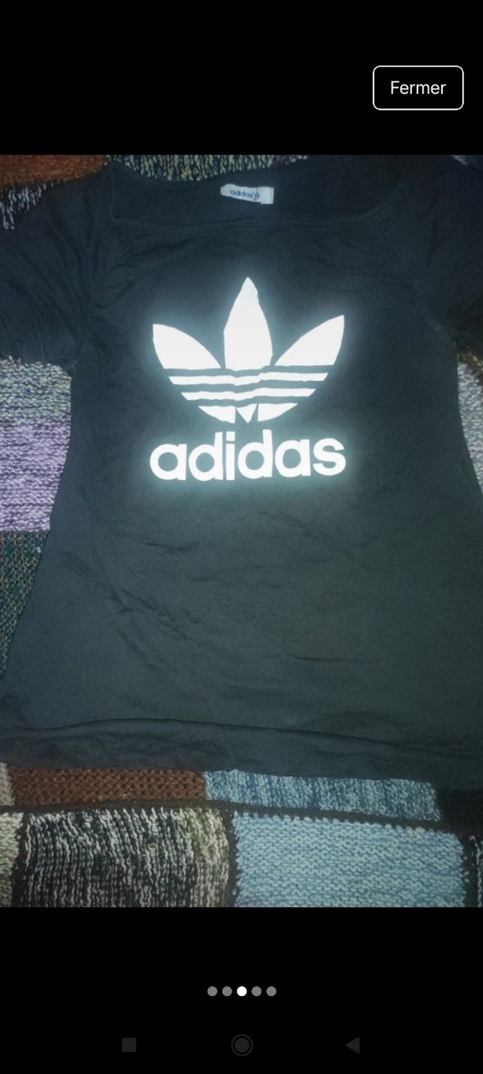Tee-shirt adidas e74 - photo numéro 5